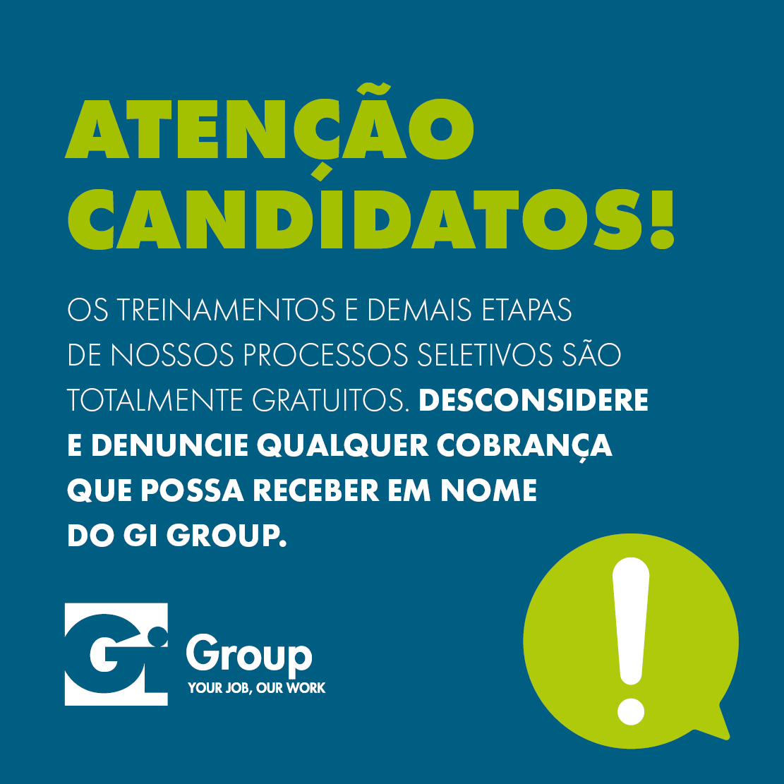 Contratando - a Gi Group Solution